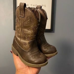 Cat & Jack Toddler Girl Cowboy Boots